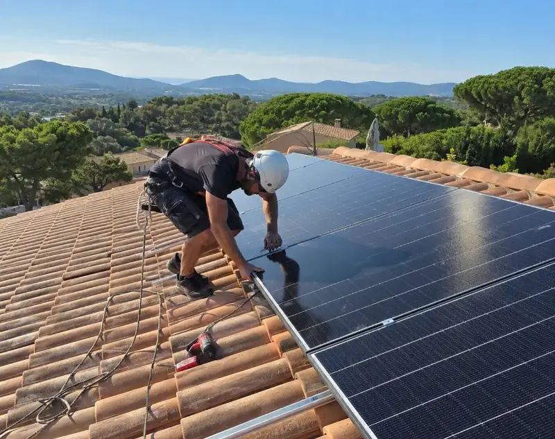 Installateur panneaux solaires Génissieux — pose photovoltaïque sur toiture